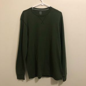 Olive Thermal Shirt